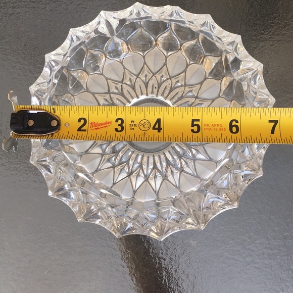 Vintage Fostoria Grandaddy Crystal Ash Trays. - Picture 5 of 11